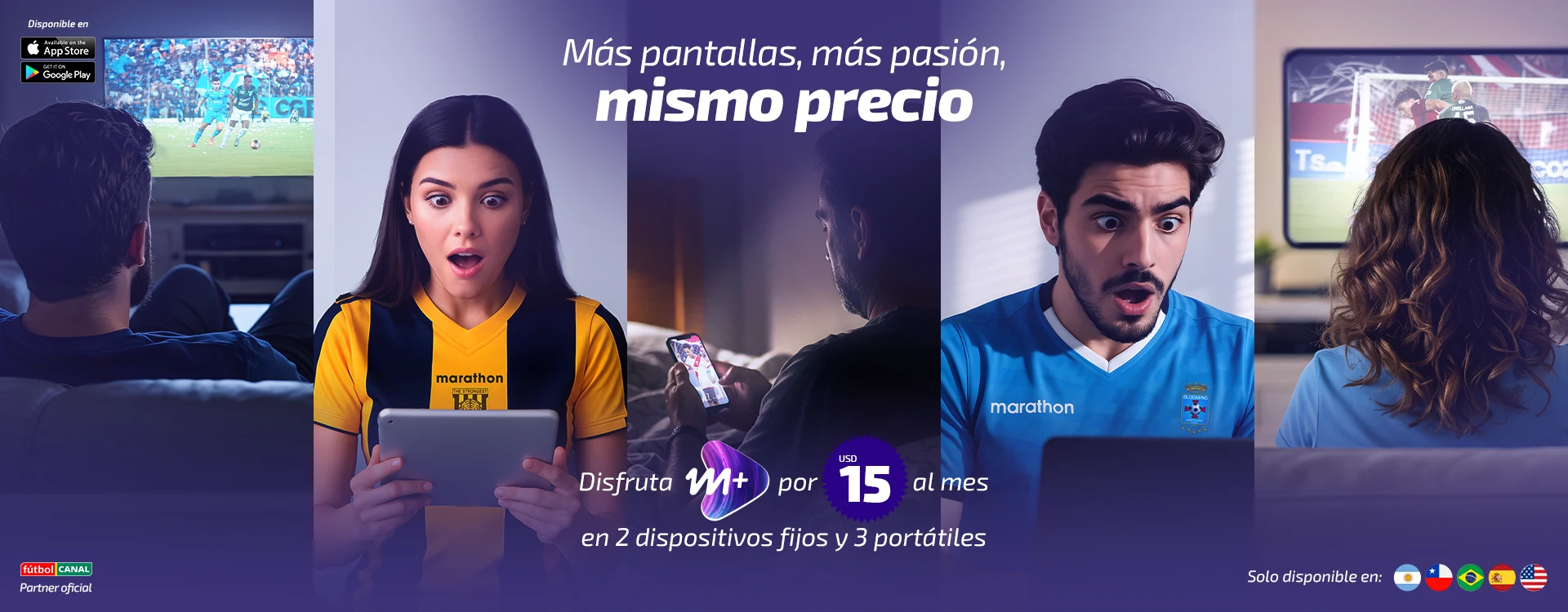 Mas pantallas